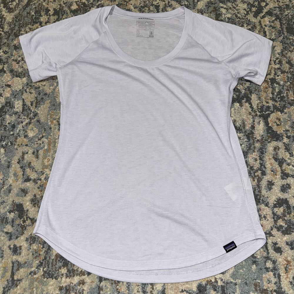 Patagonia Capilene Cool Trail Tee- Lavender- Small